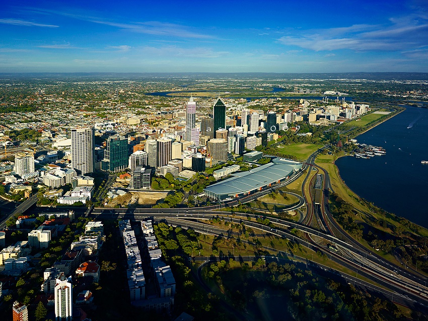 Perth City na Austrália