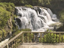 Foto da Cachoeira Véu das Noivas em Poços de Caldas