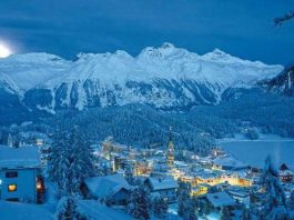 St. Moritz na Suiça