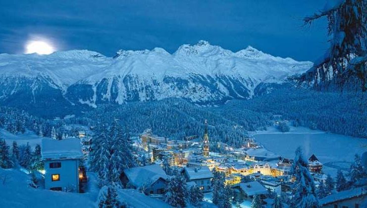 St. Moritz na Suiça