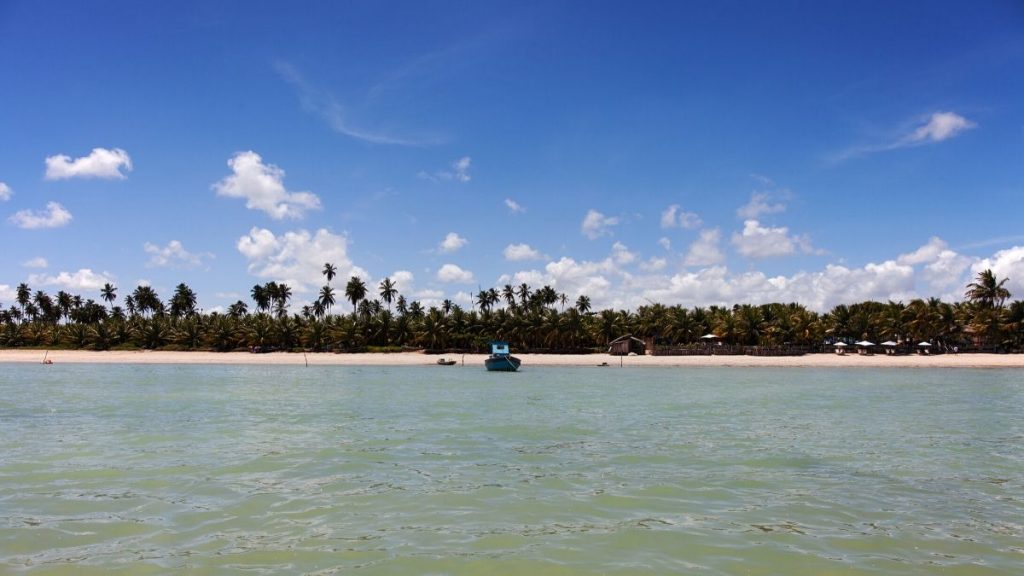Conhecer a praia do Toque é ter certeza que Alagoas é o Caribe brasileiro.