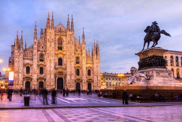 Milão é um dos melhores destinos turísticos da Europa