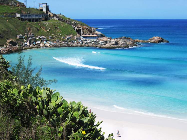 Praia Grande é uma das melhores praias de Arraial do Cabo