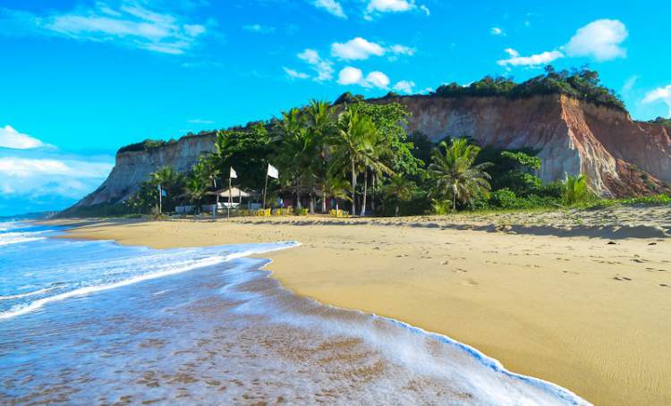 Praia da Lagoa Azul é uma das melhores praias de Arraial D'Ajuda