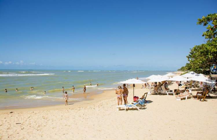 Praia ponta do Apaga Fogo é uma das melhores praias de Arraial D'Ajuda