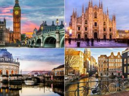 melhores destinos turísticos da Europa capa