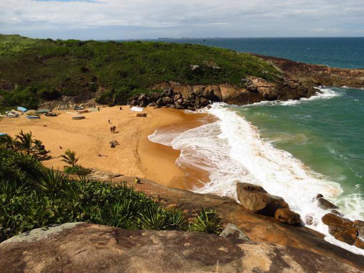 Praia da Barra do Jucu é uma das melhores Praias de Vila Velha