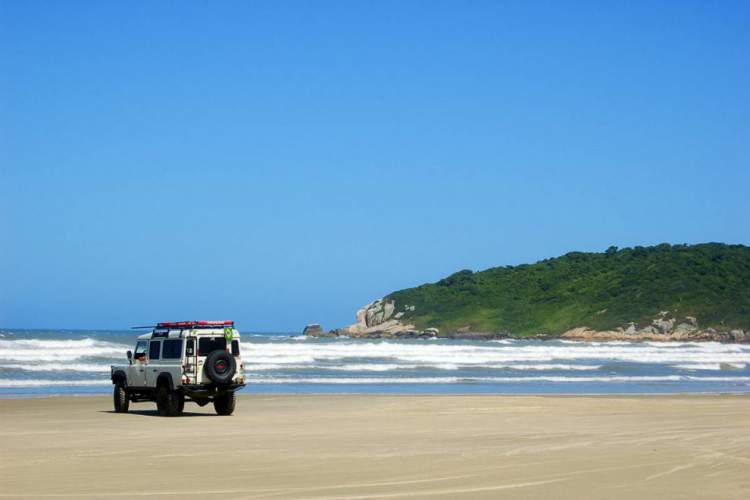 Praia do Luz é uma das melhores praias de Imbituba