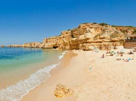 praias mais lindas de Albufeira em Portugal capa