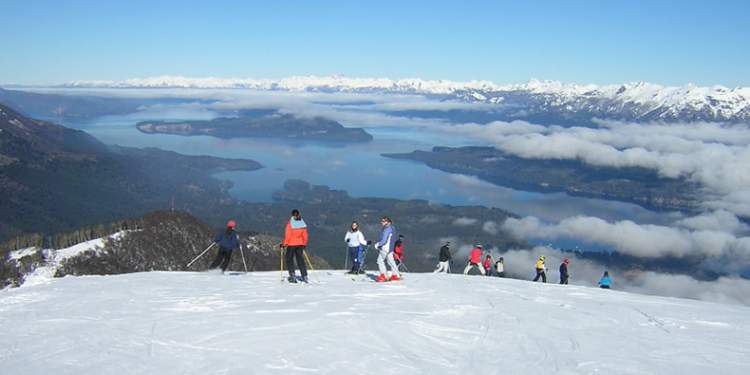 Cerro Bayo na Argentina é um dos destinos de esqui na América do Sul