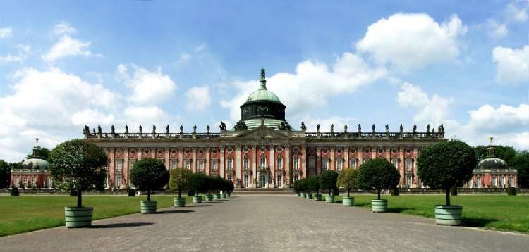 Palácio de Potsdam é uma das atrações gratuitas em Berlim