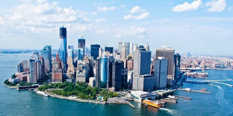 Conhecer a Ilha de Manhattan é uma das coisas para fazer em Nova York