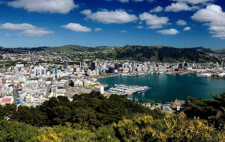 Wellington na Nova Zelândia é um dos destinos mais baratos para viajar em março 2019
