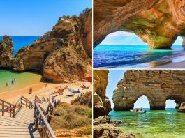 melhores praias do Algarve em Portugal