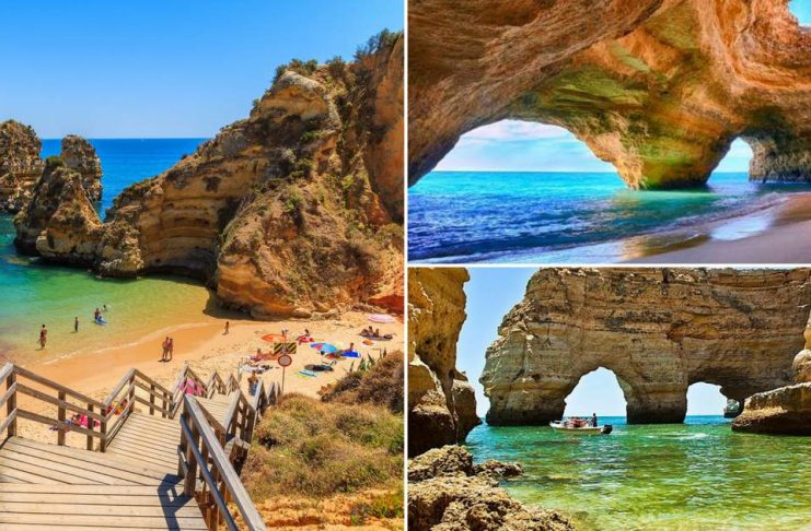 melhores praias do Algarve em Portugal