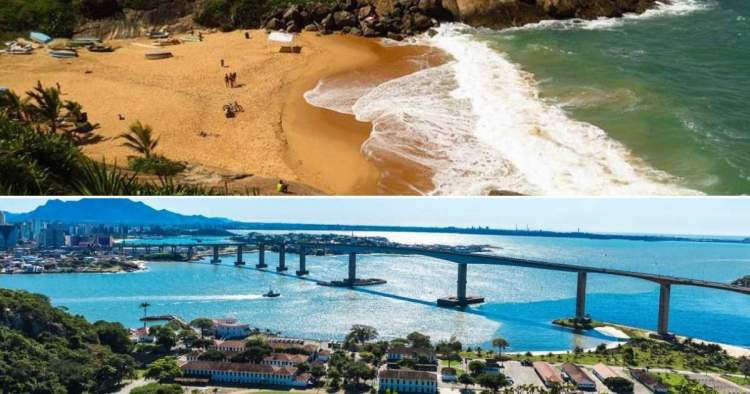 Vila Velha e Vitória é um dos lugares baratos para viajar nas férias de verão
