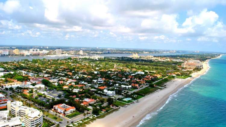 Palm Beach é uma das melhores praias da Flórida