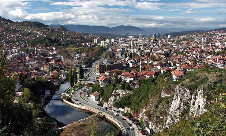 Sarajevo na Bósnia é um dos destinos baratos para conhecer na Europa