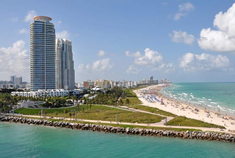 South Beach é uma das melhores praias de Miami
