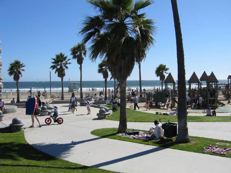 Venice Beach é uma das melhores praias da Califórnia