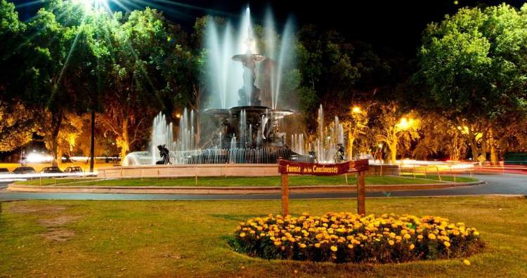 Parque General San Martin em Mendoza na Argentina