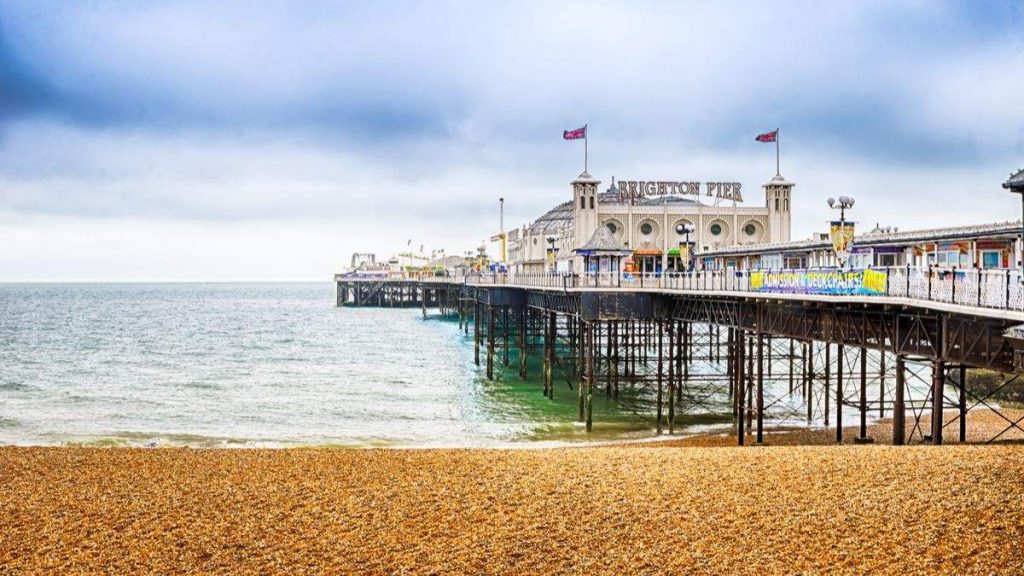Brighton Pier, Inglaterra.