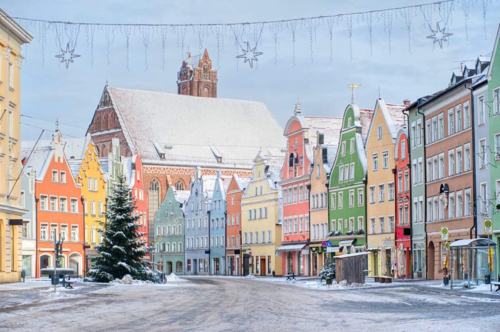 Decoração natalina em Munique - Alemanha