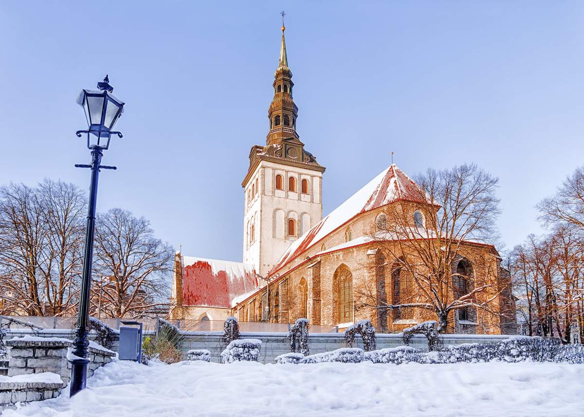 Igreja de São Nicolau em Tallinn, Estônia