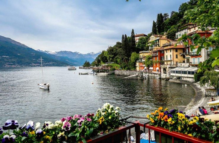 Lago de Como, Milão, Itália