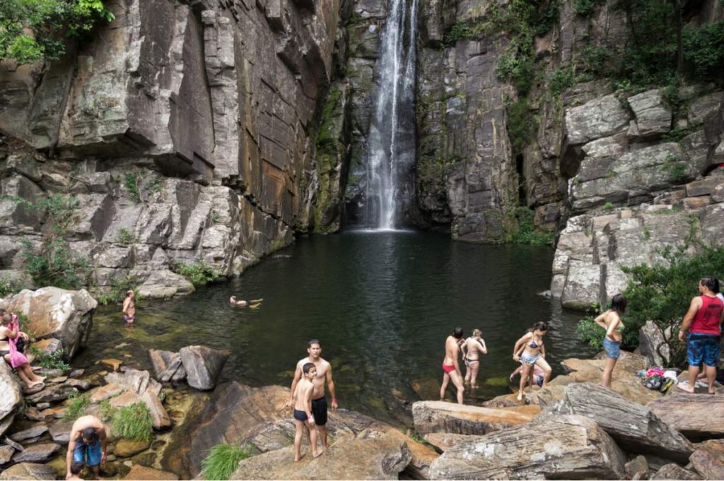 Cachoeira Véu da Noiva na Serra do Cipó - Minas Gerais