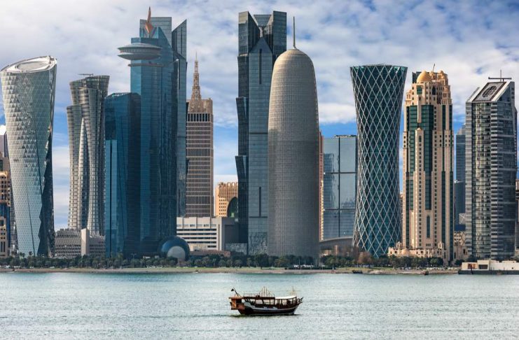 Baía de Doha no Catar