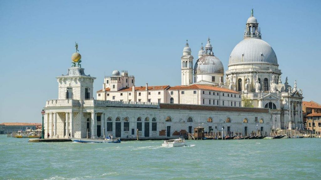 Basílica de Santa Maria da Saúde em Veneza, Itália.