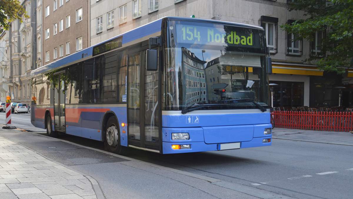 ônibus em Munique - Alemanha