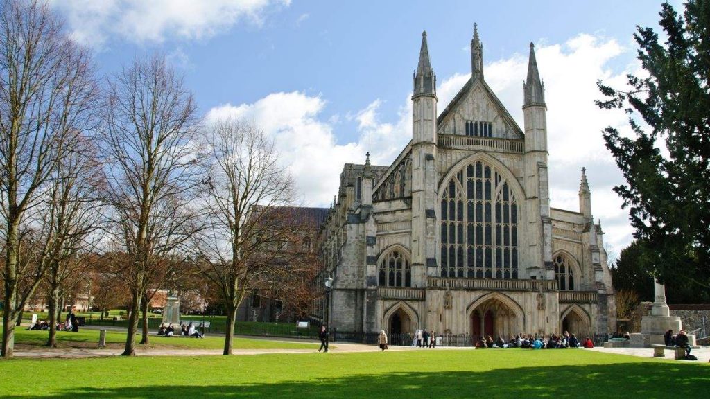 Catedral de Winchester, Inglaterra.