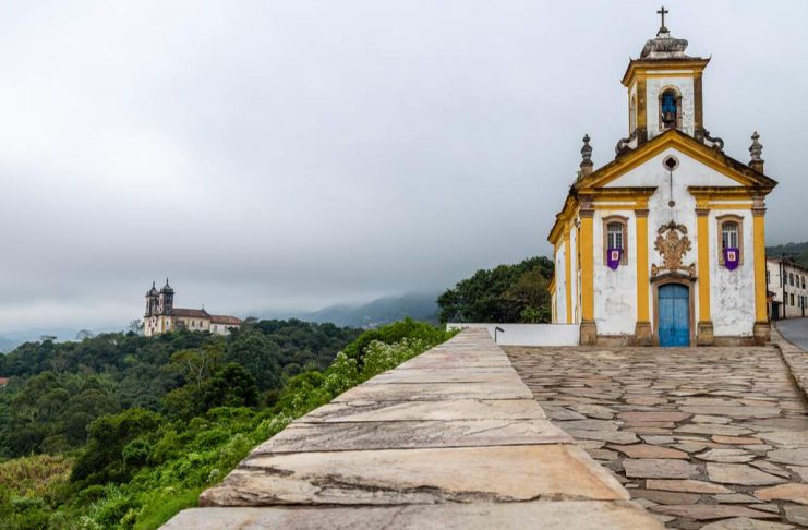 Igreja Nossa Senhora das Mercês em Ouro Preto - Minas Gerais
