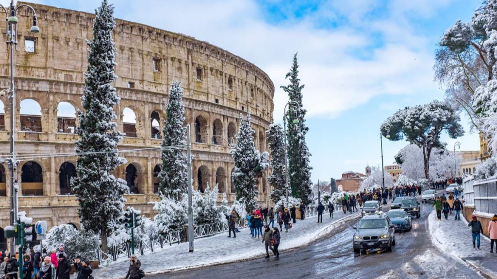 Inverno em Roma - Itália