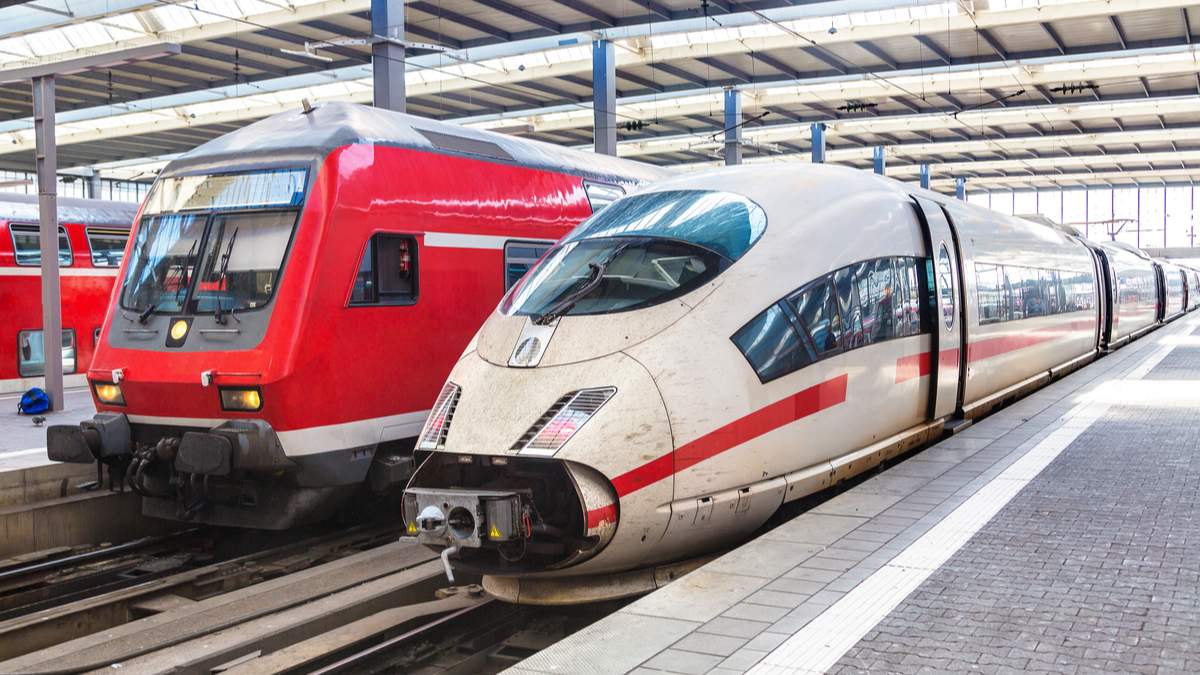 Trem em Munique - Alemanha